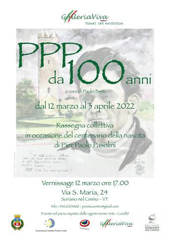 Pier Paolo Pasolini da 100 anni